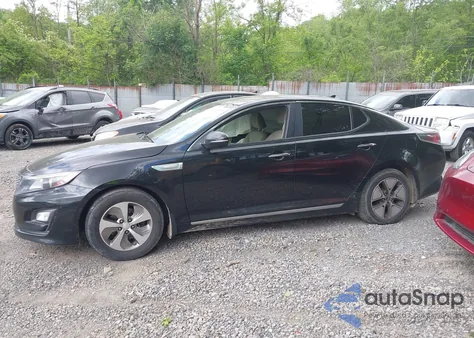 2015 Kia Optima Hybrid из США, поврежденный, VIN KNAGM4AD3F5081970